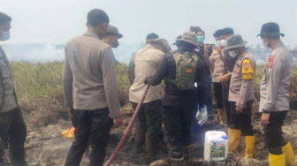 Polda Jambi Tangani 75 Kasus Karhutla, 14 Orang Jadi Tersangka